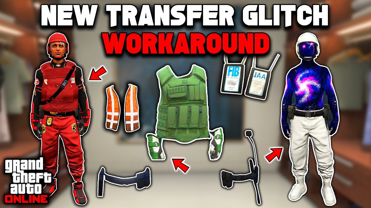 GTA 5 Online Next Gen Transfer Glitch Workaround To Make Modded Outfits! (GTA Clothing Glitches)