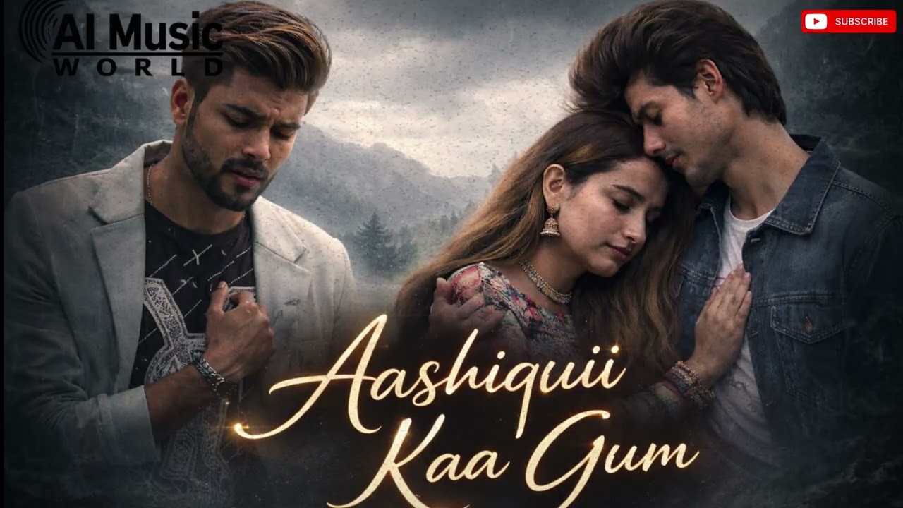 Aashiquii Kaa Gum 💔 Recreated Version | AI Music World | Romantic Sad Song