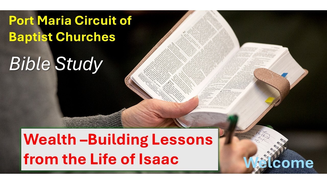 Bible Study | Wealth-Building Lessons From Isaac - Wk. 6 - Altar Before Expansion | Mar. 18, 2026