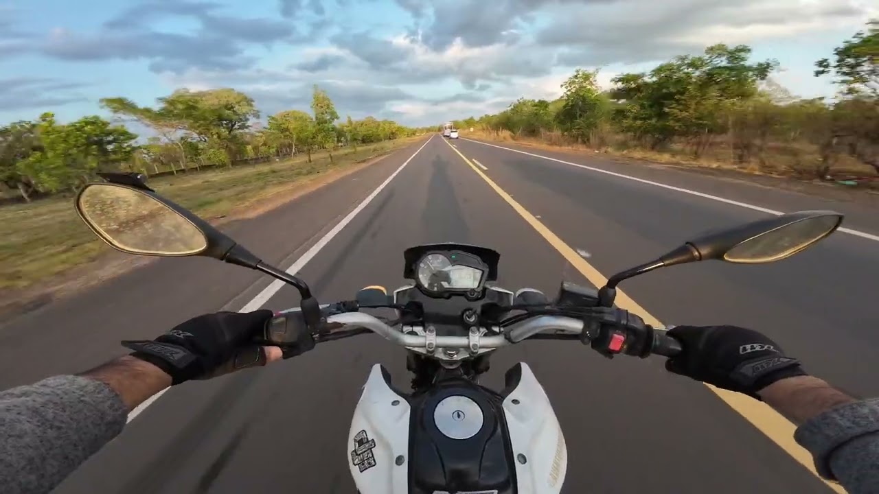 Viagem de moto de Altos á Campo maior-PI Br-343.