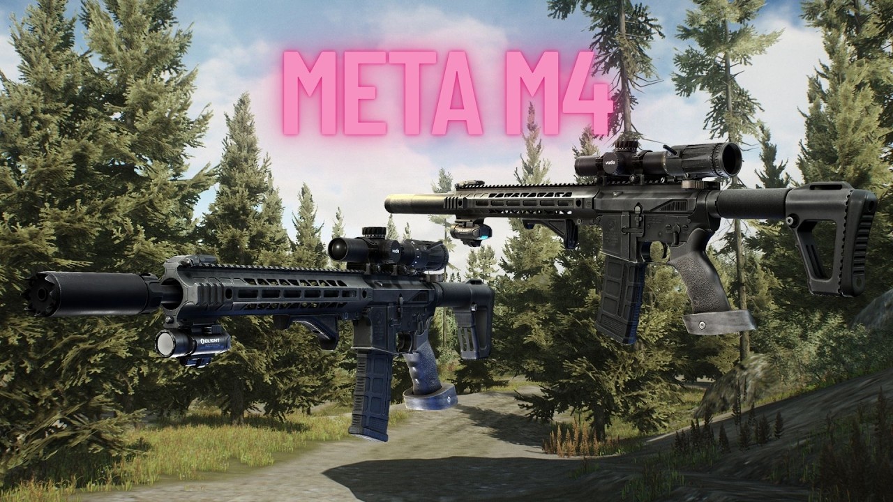 Лучшая мета-версия M4 с новыми изменениями в обвесах | Escape From Tarkov