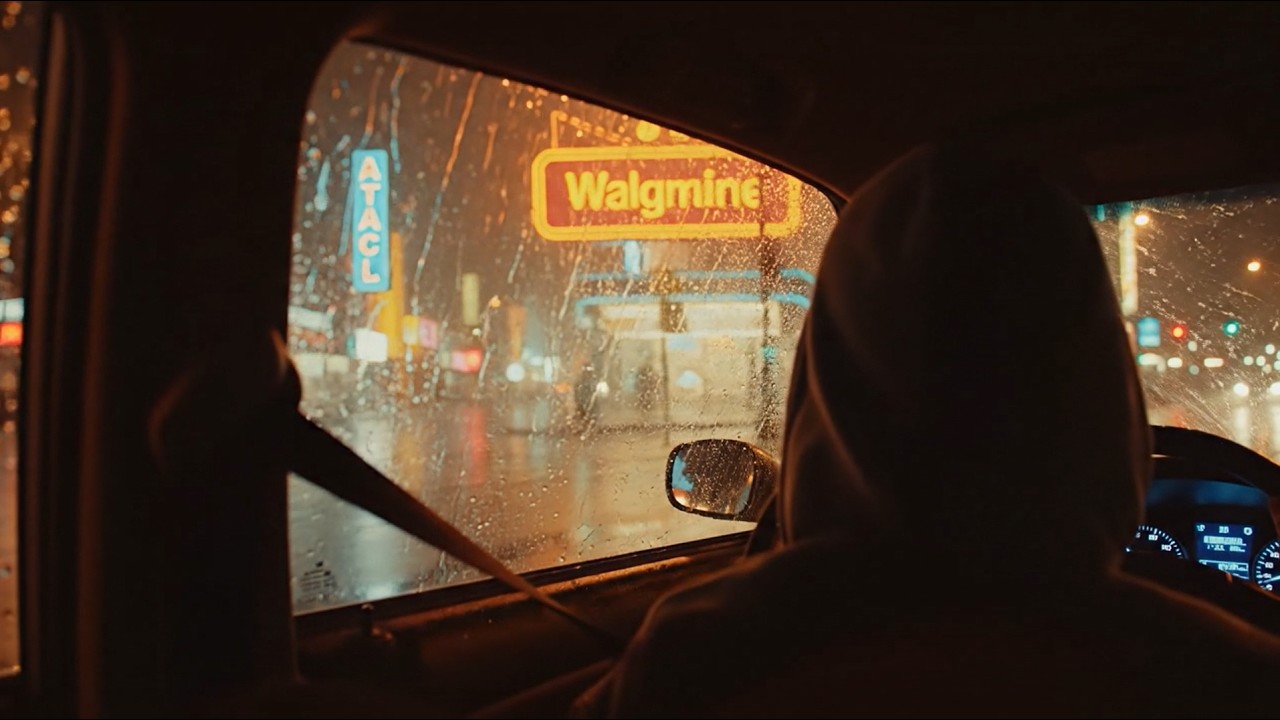 Midnight Downtown Flow (Lofi sounds) – 1 Hour Smooth Night Drive