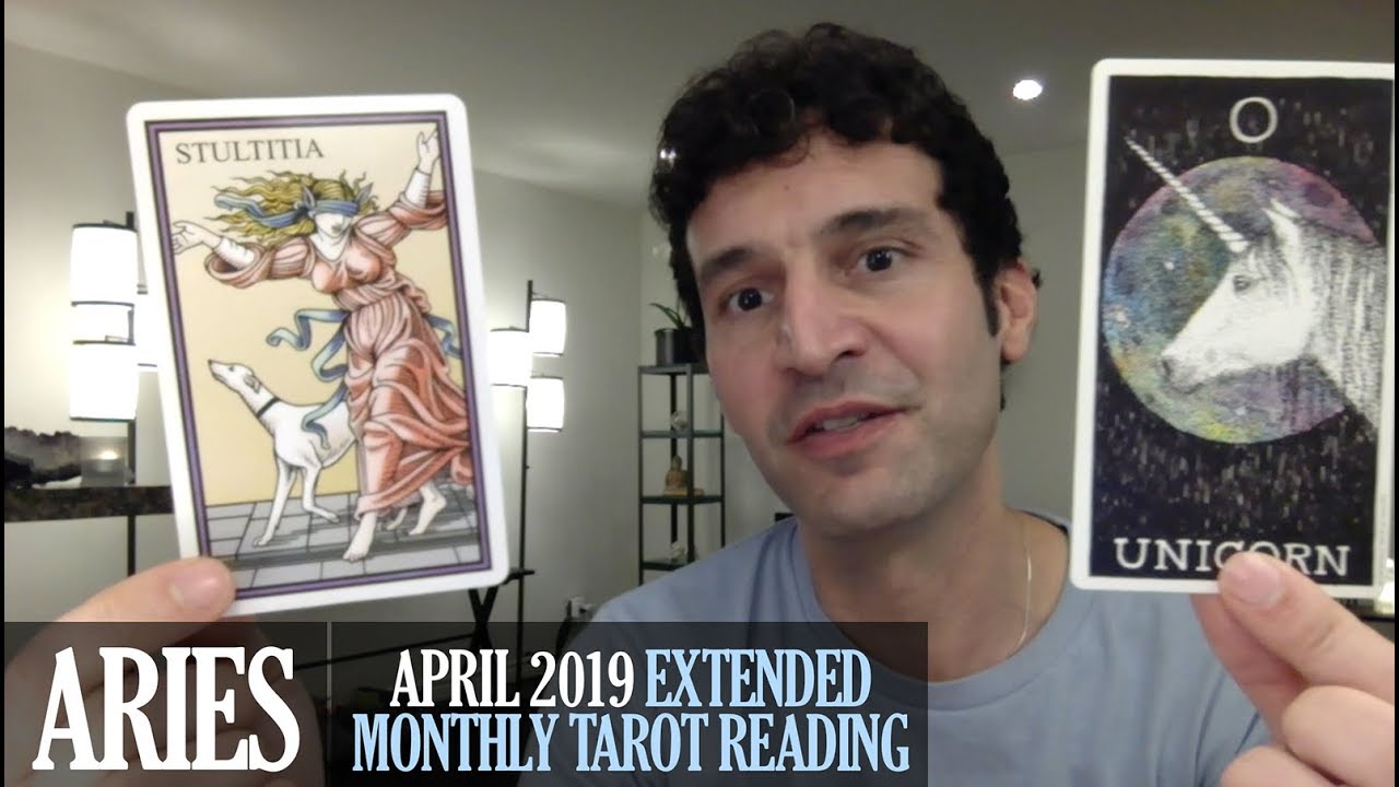 ARIES April 2019 Extended Monthly Intuitive Tarot Reading by Nicholas Ashbaugh