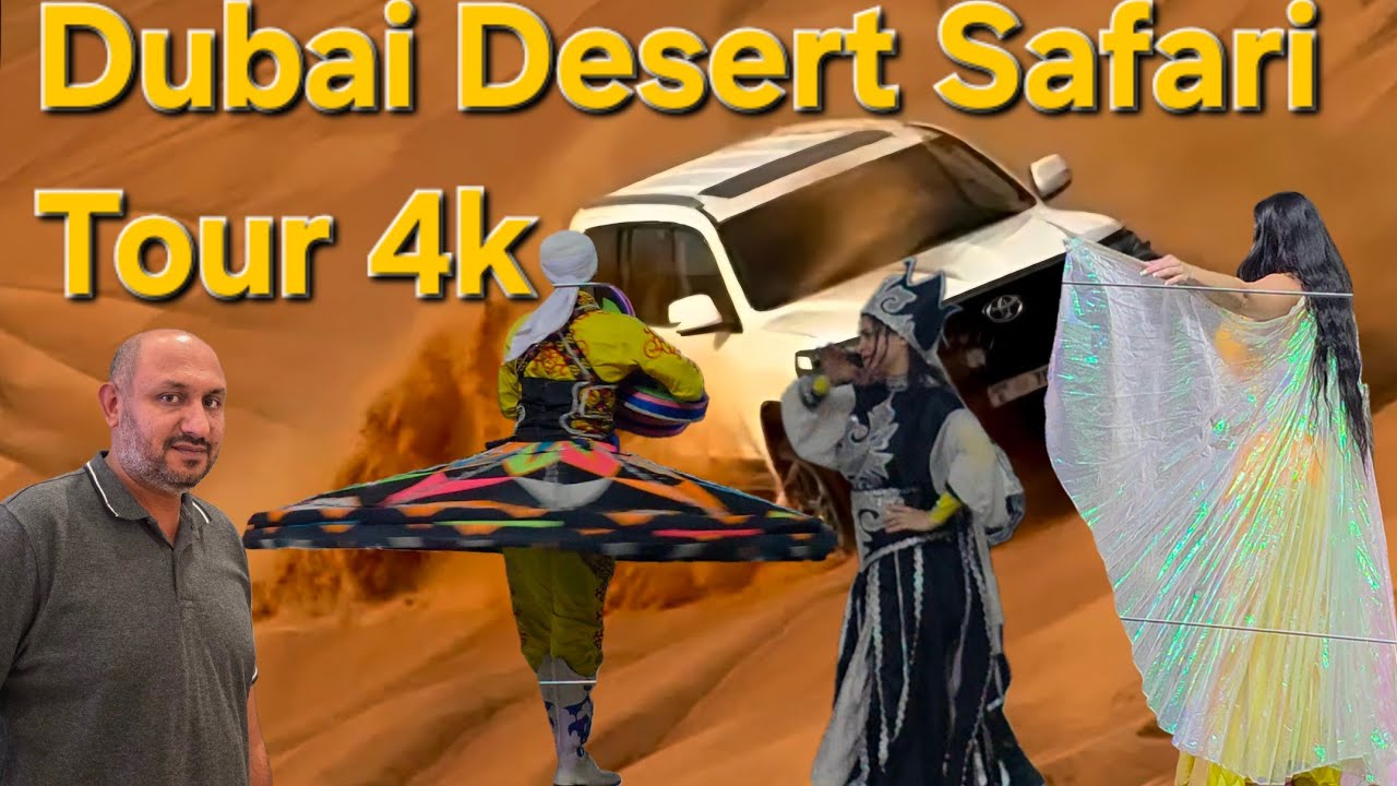 Dubai Desert Safari 2025 | Dune Bashing, Belly Dance, Fire Show, Dinner Buffet & Full Adventure