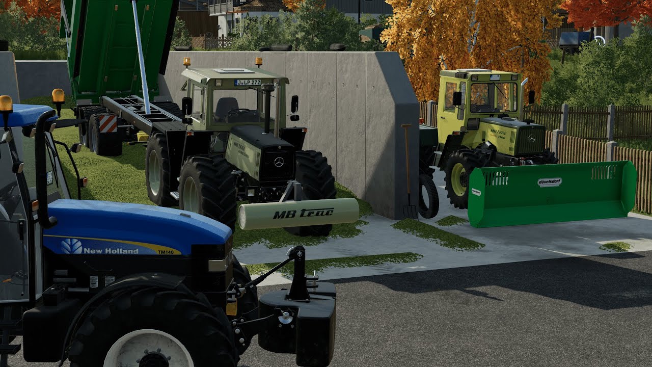 #ls22  Timelapse vom H&auml;ckseln Teil 1 auf der Ellerbach 👍🚜#9