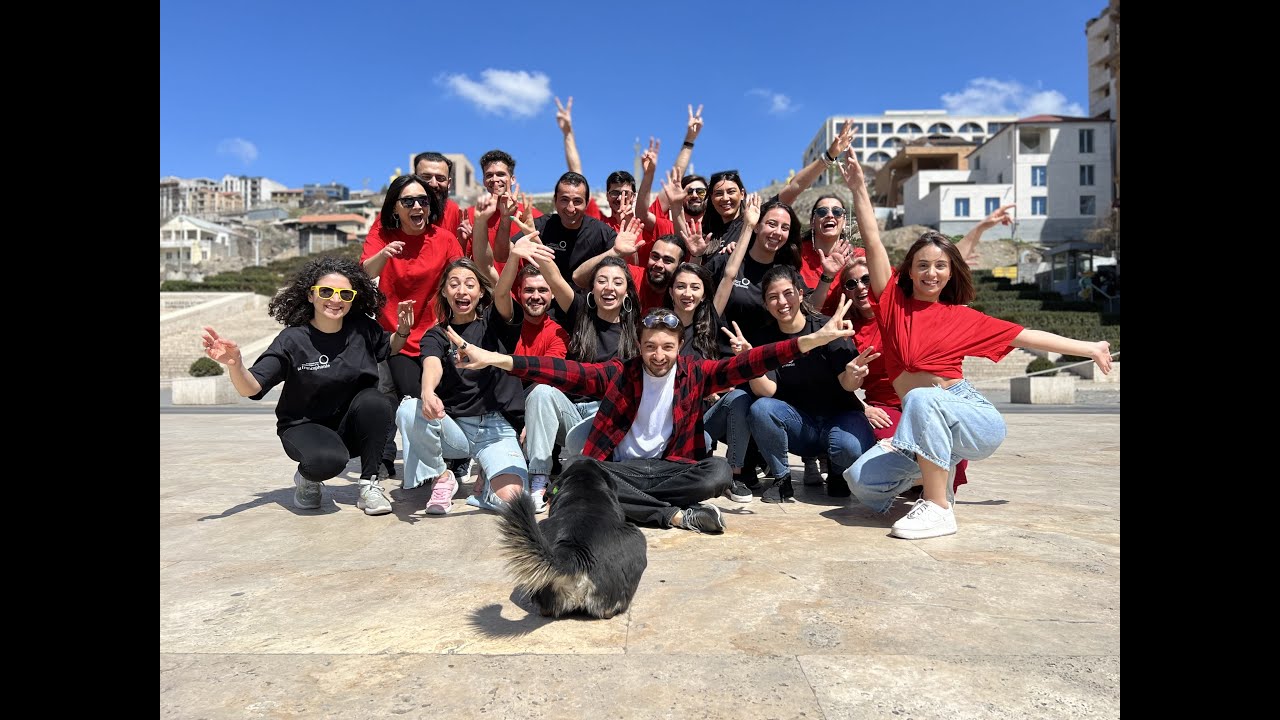 Ֆրանկոֆոն ֆլեշմոբ Երևանում 2022 / Flashmob francophone à Erévan 2022