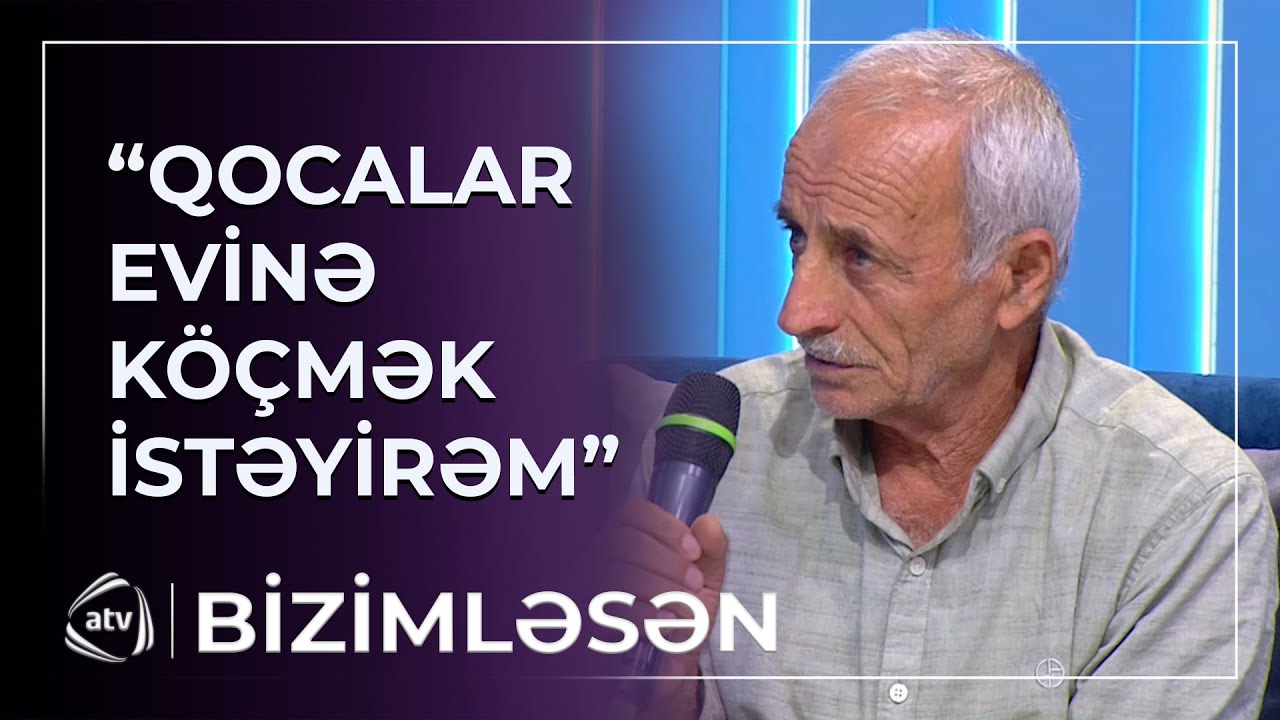 Evsiz qalan Rəcəb kişi başına gələnləri DANIŞDI / Bizimləsən