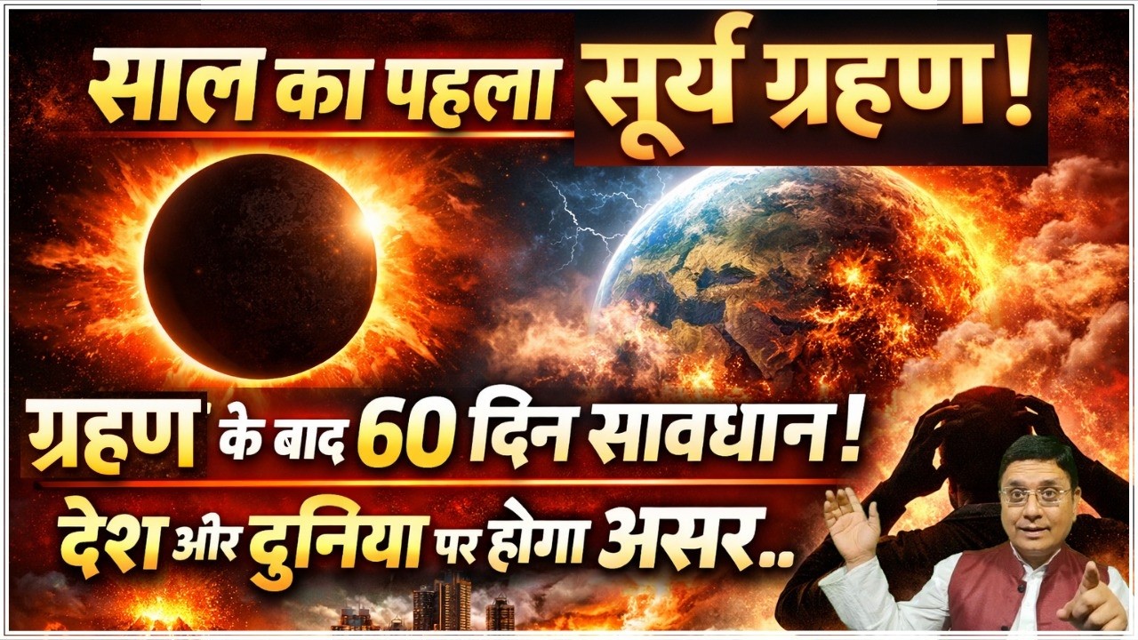 साल का पहला सूर्य ग्रहण: क्या होंगे इसके प्रभाव? #sanjivmalik