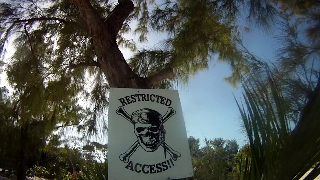 I was on Johnny Depp's Island in the Bahamas, Halls Pond, Exuma.