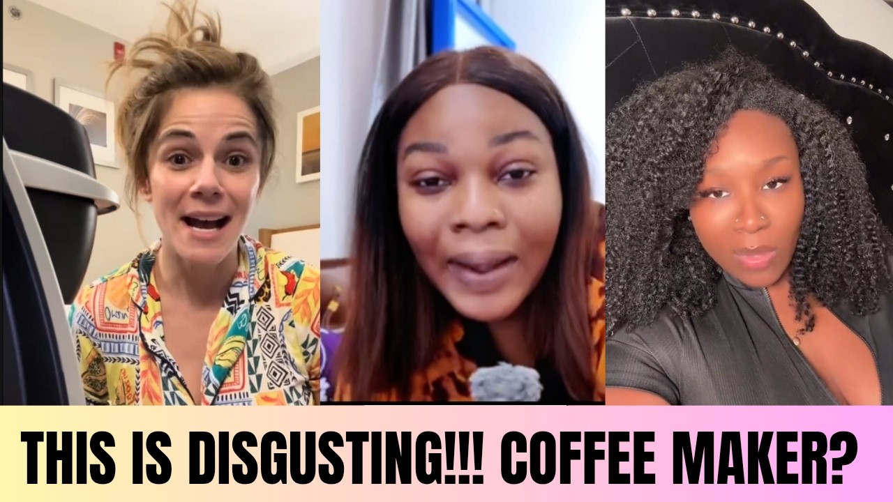 We Are Not Safe People Are Washing Their Panties In Coffee Making Machines!!?