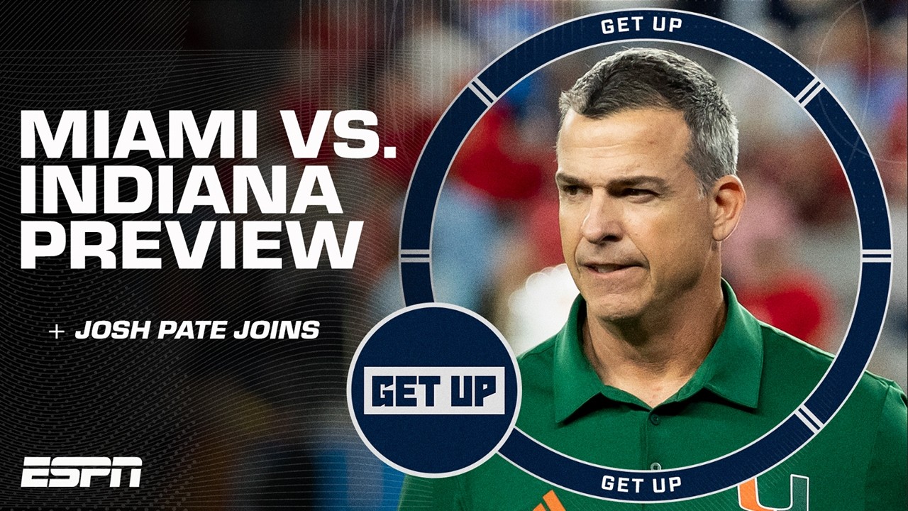 Josh Pate TELLS ALL ahead of Miami vs. Indiana’s National Championship matchup | Get Up