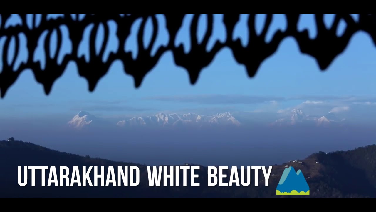 Uttarakhand Himalayan view from jack pahadi house in sila