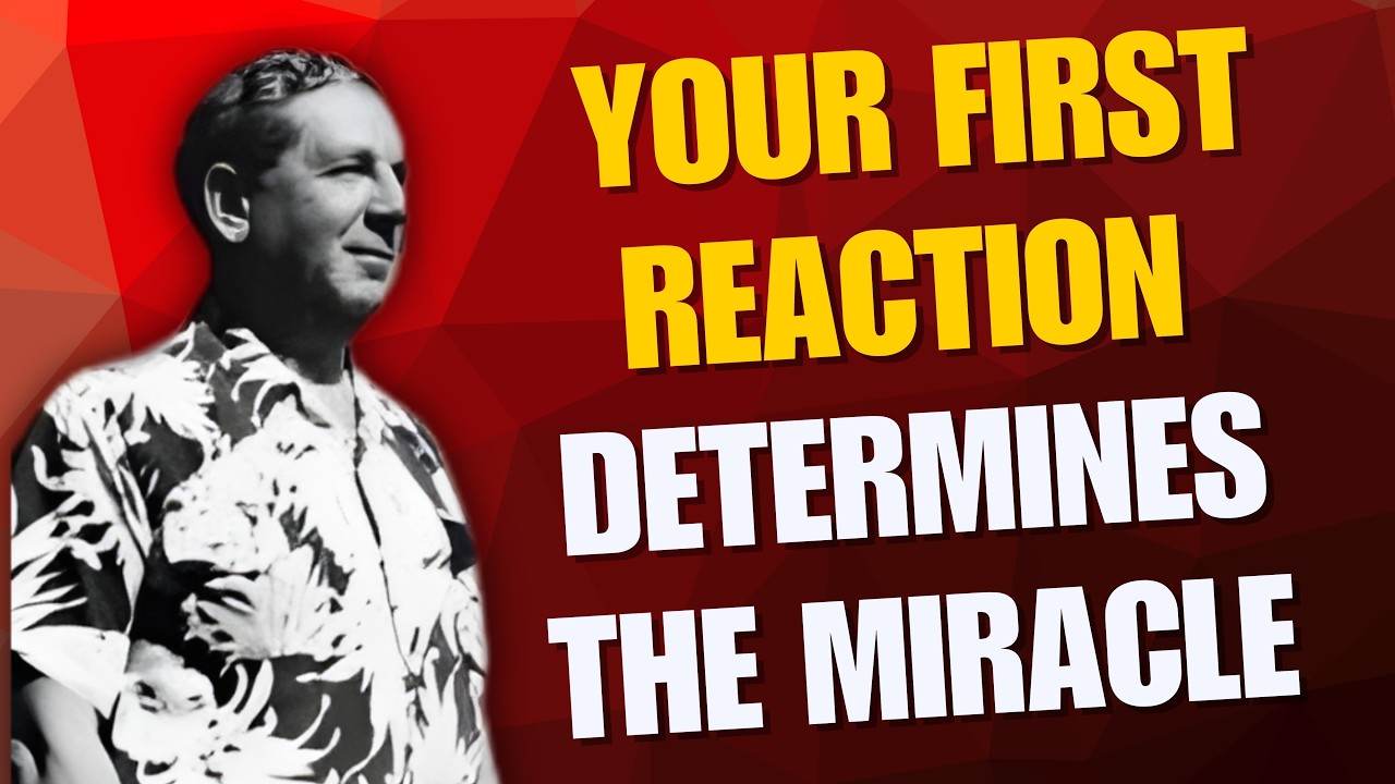JOEL S. GOLDSMITH: THE SECRET OF HEALING — HOW YOUR FIRST REACTION SHAPES YOUR LIFE