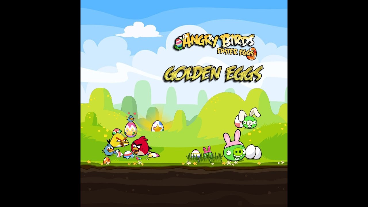 Angry Birds Seasons - Easter Eggs Golden Egg Walkthrough