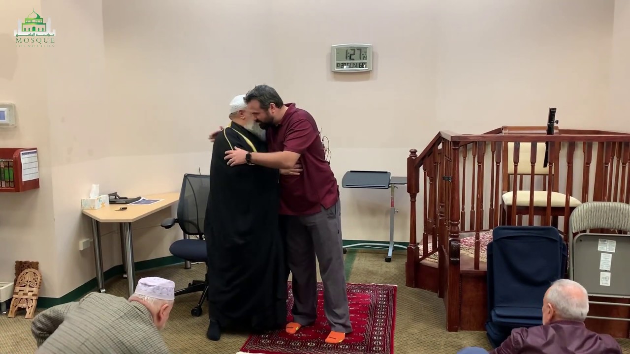 Man Finds Peace in Islam and Converts at the Mosque Foundation