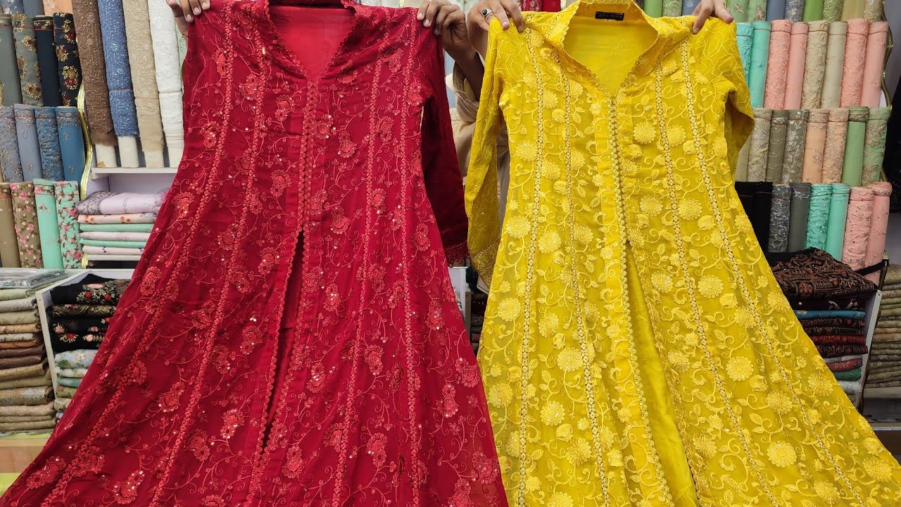*AGHA NOOR*💓 Top Super Hit Party Wear Maxi 😍 By Bin Walayat 🇵🇰