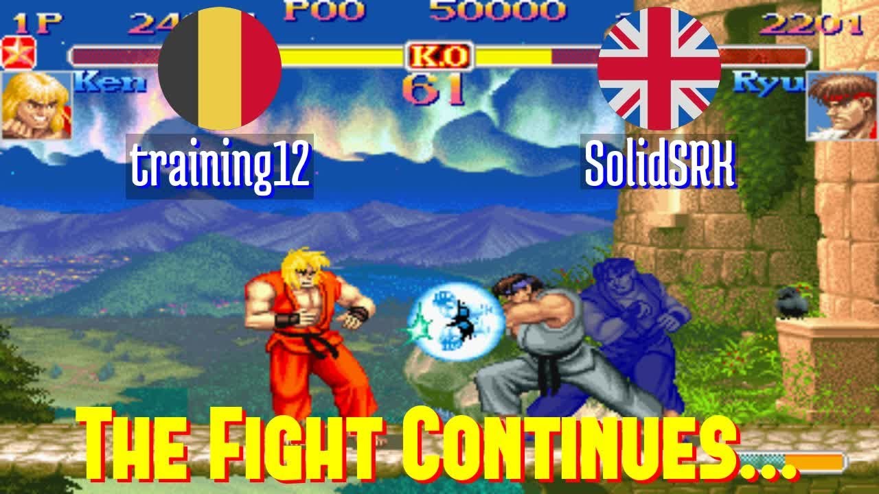FT5 @ssf2xjr1: training12 (BE) vs SolidSRK (GB) [Super SF II X ssf2x ssf2 Fightcade] May 31