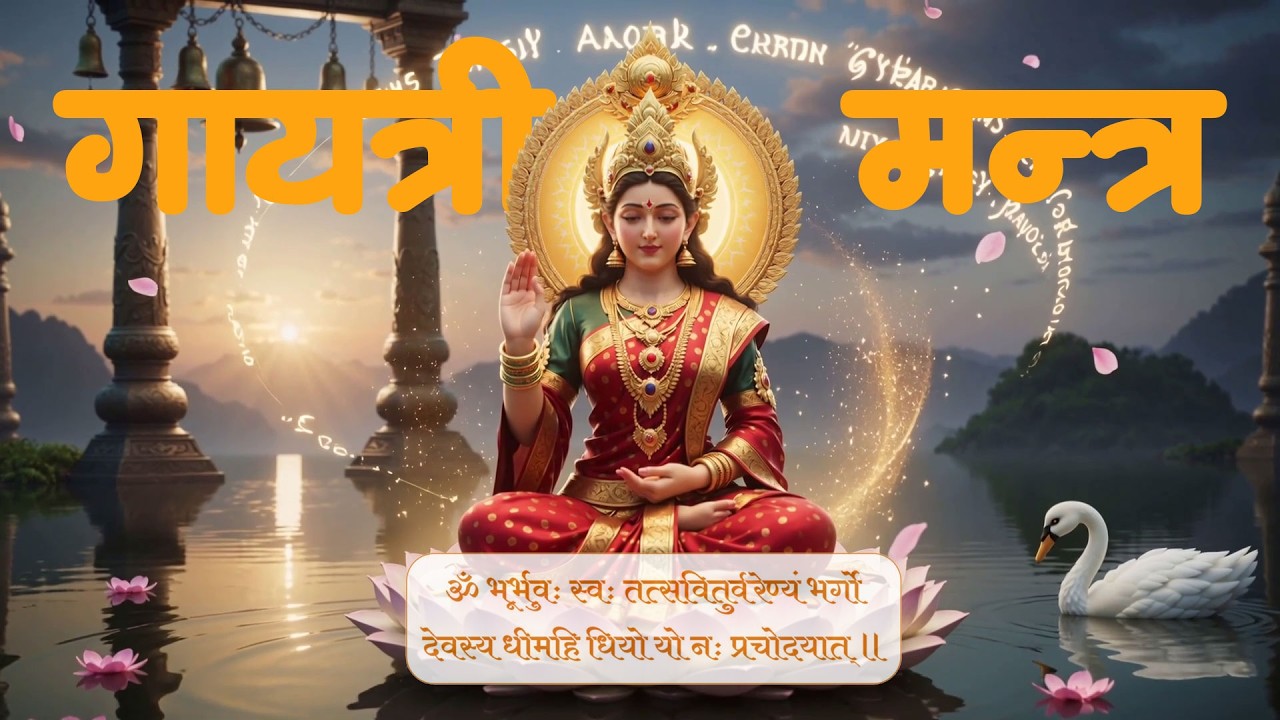 Gayatri Mantra: Powerful Meditation Chant for Peace, Success & Positive Energy | Om Bhur Bhuva Swaha
