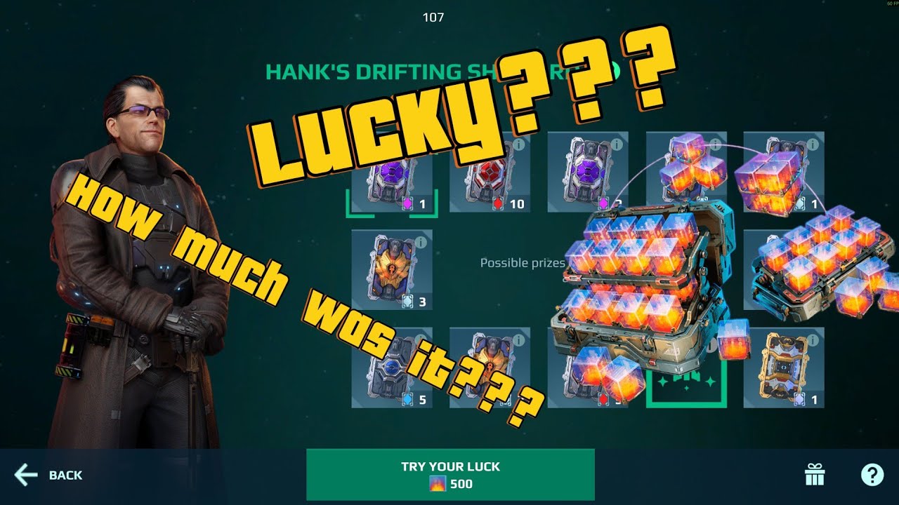 Ultimate Luck opening for UE Arm weapons (23500 D gems) [War Robots]