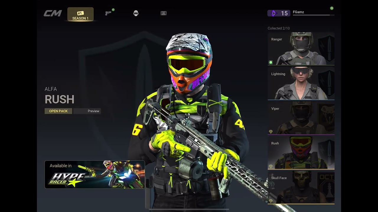 لعبة Combat master mobile شرح الواجهة الرئسية وكيف تبداء مباراة
