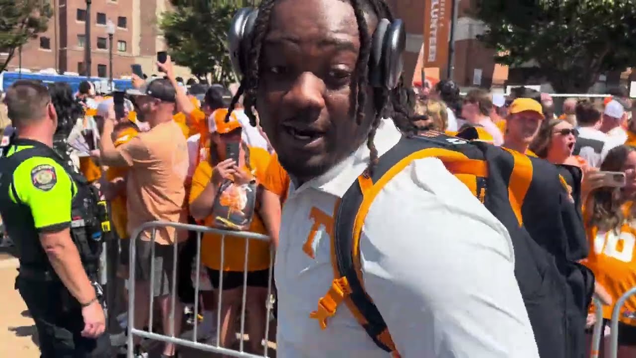 Full Tennessee Football 2025 Vol Walk Before Playing Georgia at Neyland Stadium