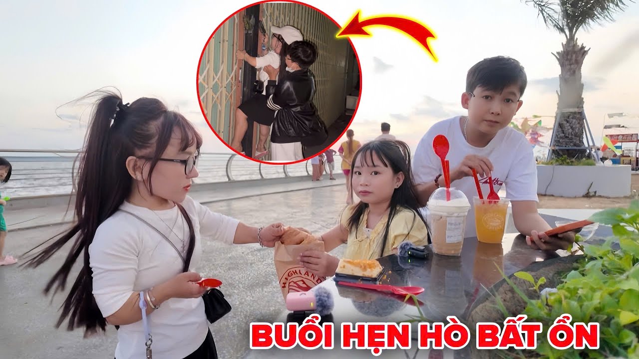B&eacute; Hạt Ti&ecirc;u v&agrave; Đầu Bếp T&iacute; Hon dẫn chị &Uacute;t Mini đi hẹn h&ograve; v&agrave; C&aacute;i Kết 
