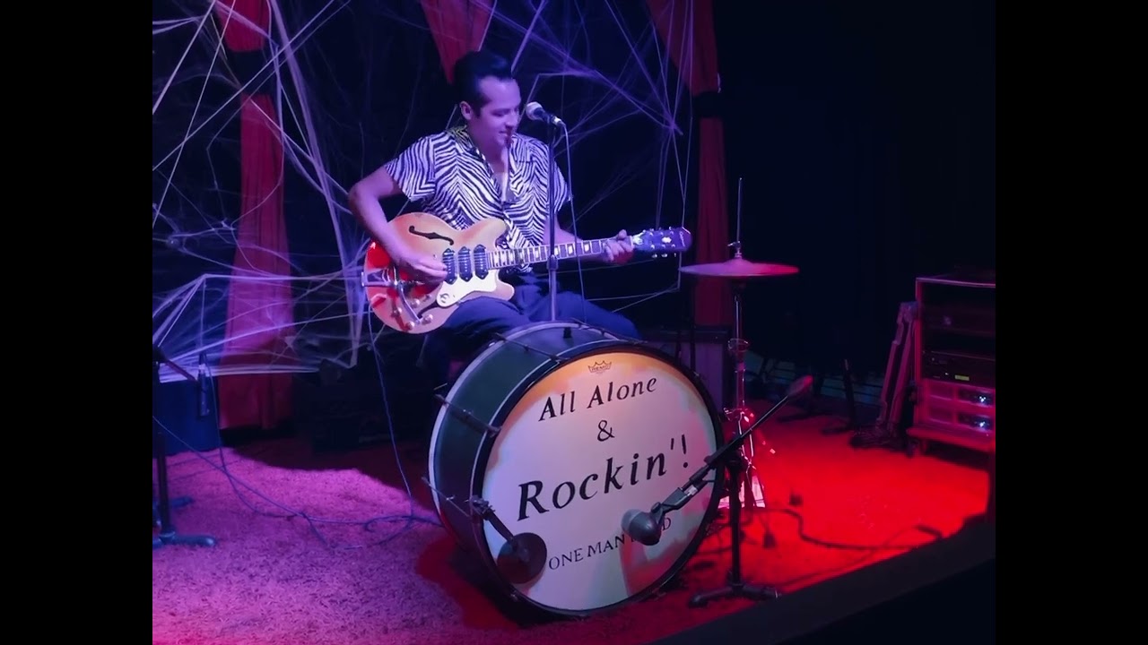 Rockin Bones - One Man Band - All Alone & Rockin - rockabilly - rock n roll - The Cramps