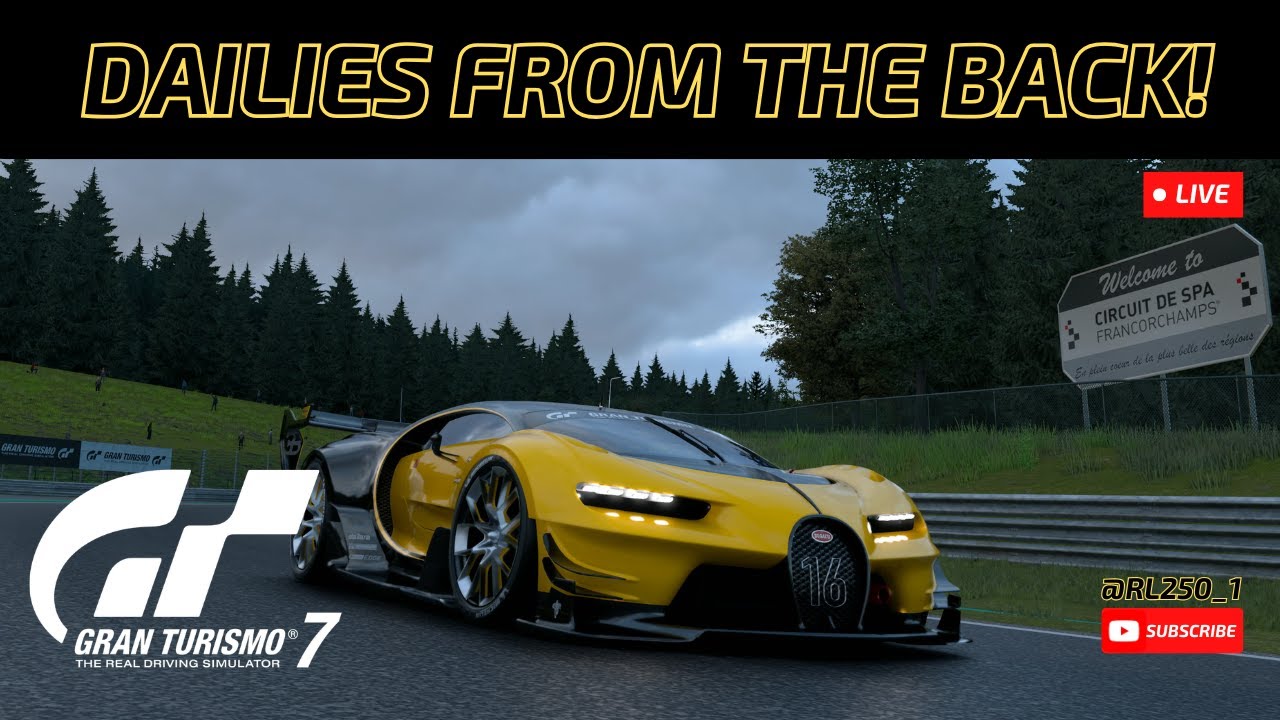 🔴LIVE: Gran Turismo 7 - Last To First Daily Race Action!