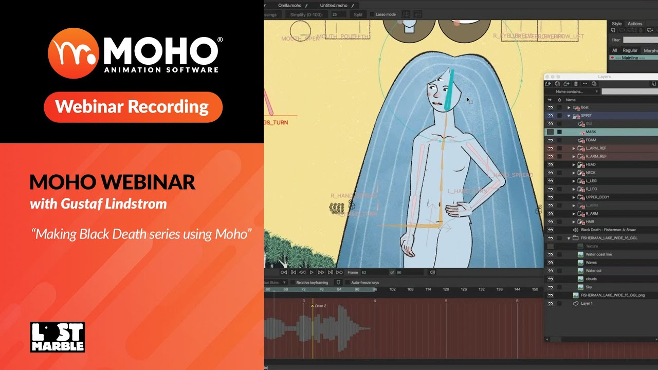 Webinar – Making Black Death series using Moho with Gustaf Lindstrom Render