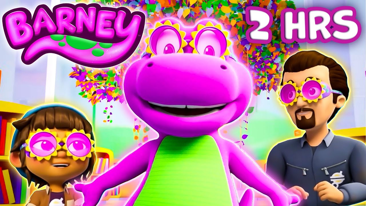 🎉 Celebrating Dads with Friends & Family Fun! 💜✨ | Happy Father’s Day! | Barney | 2 Hours