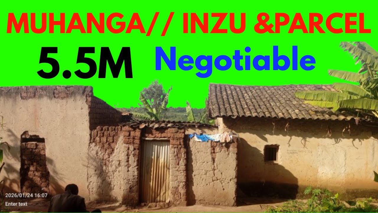 MUHANGA// 5.5M NEGOTIABLE  IZI NZU ZOSE ZABA IZAWE NA PARCEL YAZO😍