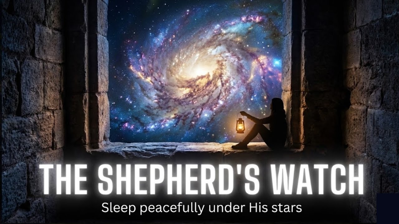 The Shepherd's Watch 🌌 | Christian Lullaby for Anxiety (Psalm 147) | Stop Overthinking & Sleep