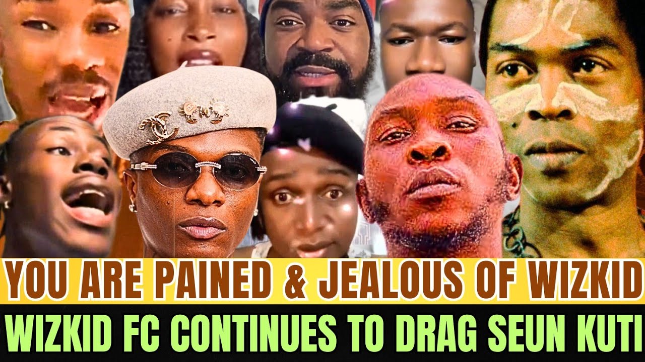 More WizKid FC Continues To Blast Seun Kuti Over Comparison With Fela 