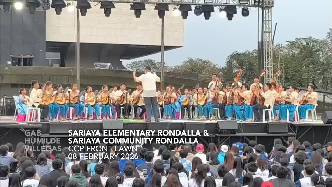 Sariaya Elementary Rondalla & Sariaya Community Rondalla (Pasinaya 2026) | 08 February 2026