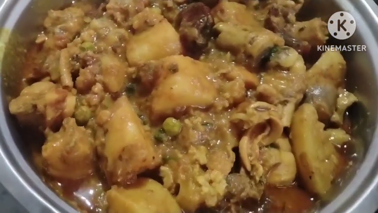  ফুল কপি মটরশুঁটি আর নতুন আলু দিয়ে চিকেন রান্না করে দেখুন স্বাদ মুখে লেগে থাকবে।Gita Rannaghor 