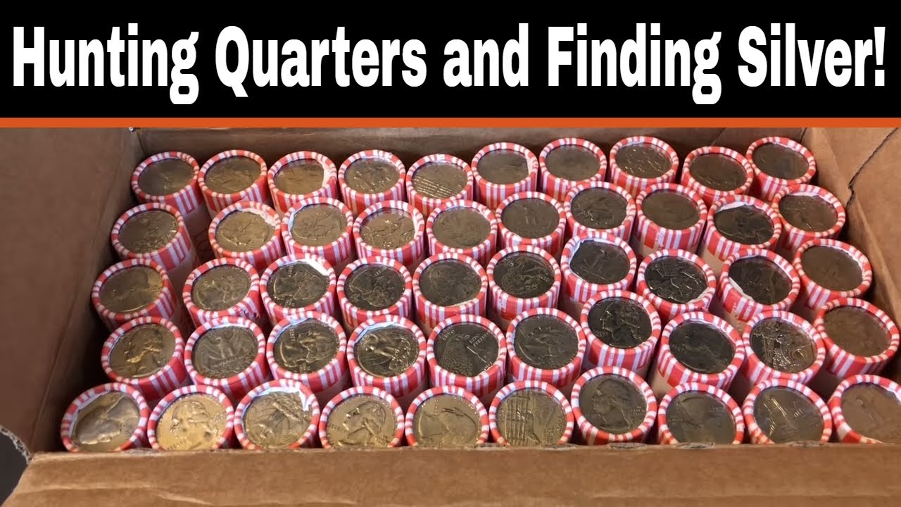 Hunting a Bank Box of Quarters - Silver!