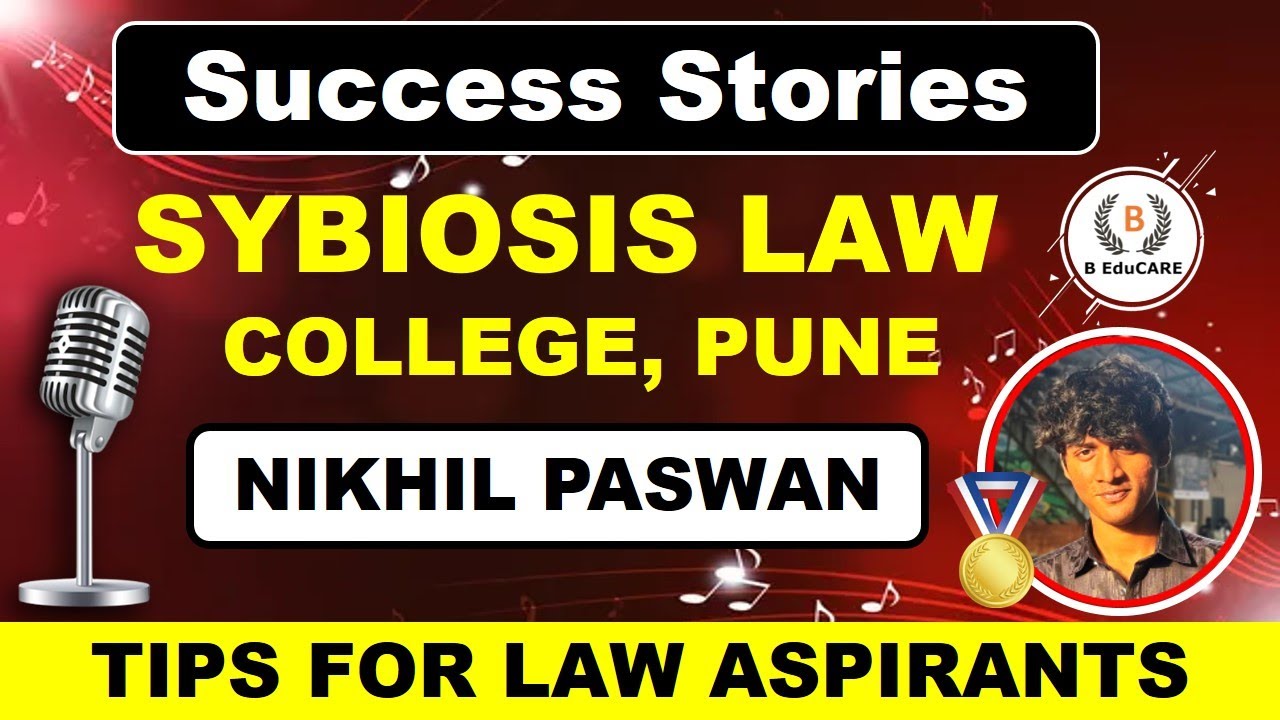 Success Stories - Nikhil Paswan| How to get into Symbiosis Law School Pune |SLAT 2025 Success Story