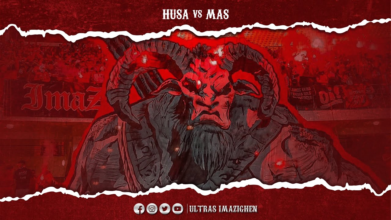 ULTRAS IMAZIGHEN - TIFO & AMBIANCE ( HUSA vs MAS JOURNÉE 29 )