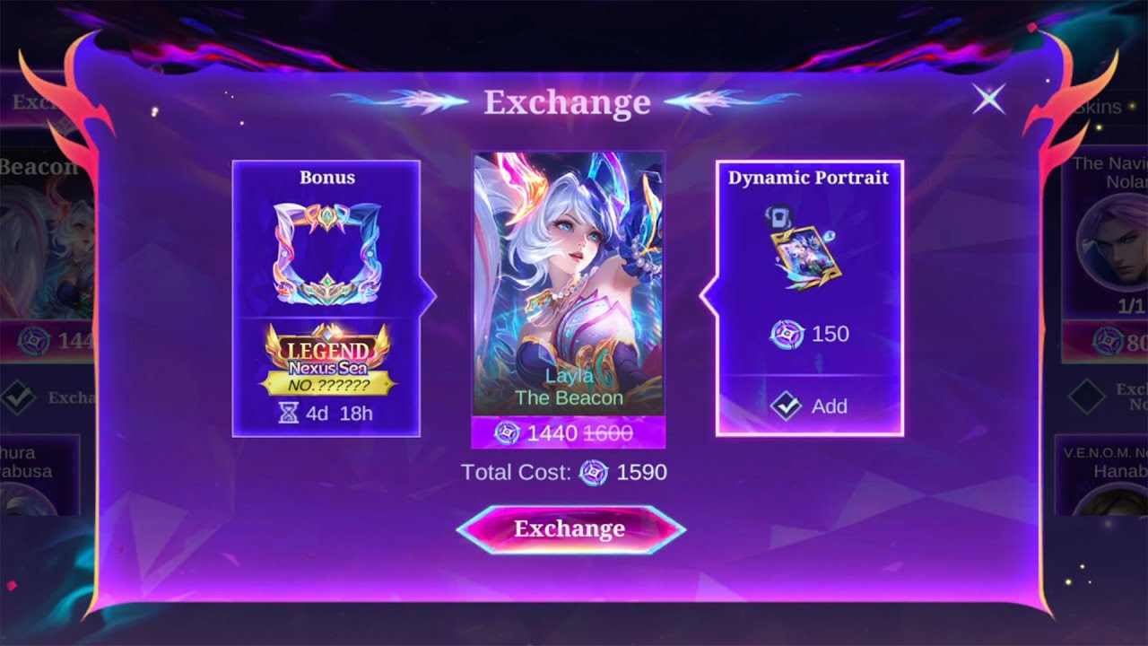 ឡាយចាប់ស្គីន Legend Layla