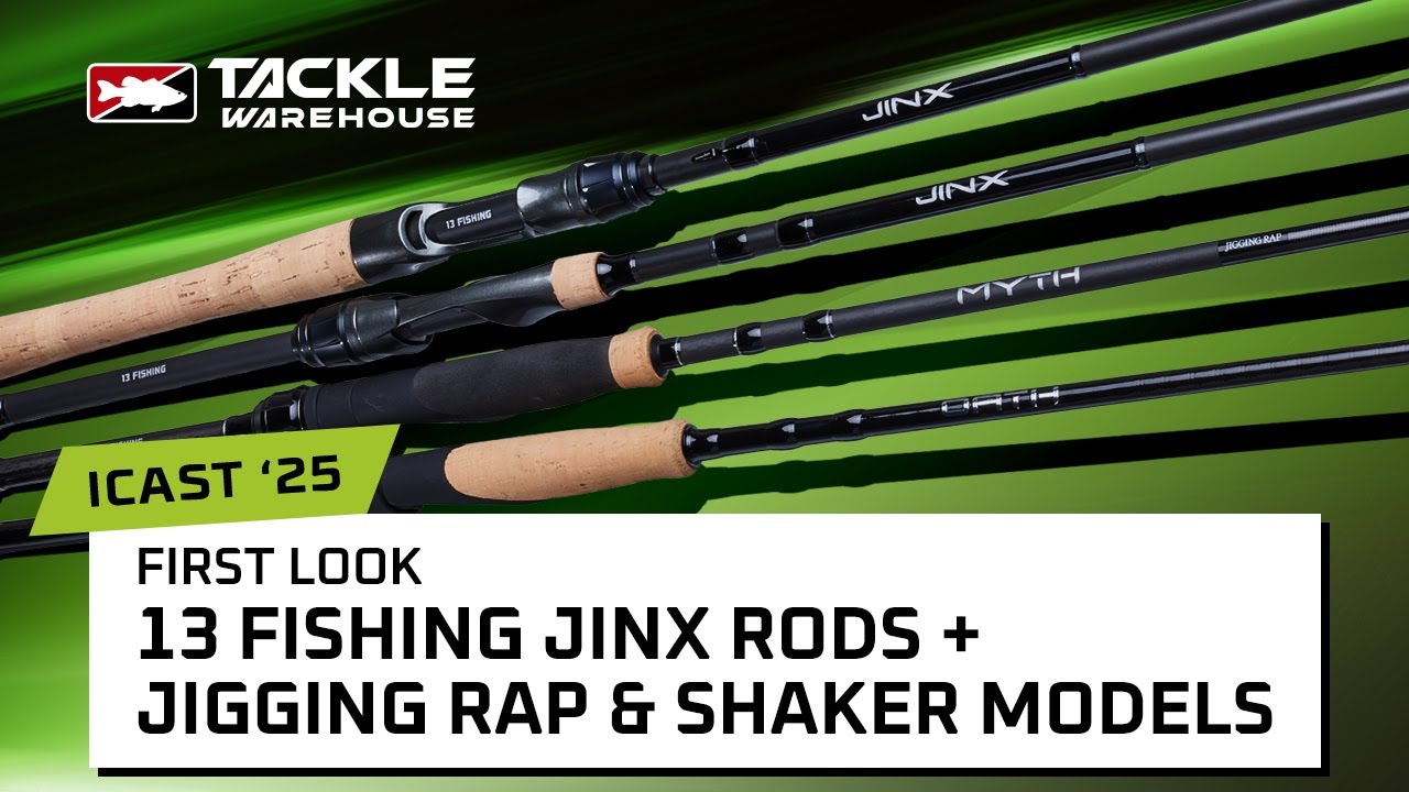Affordable & Awesome! 13 Fishing Jinx Rods + New Oath & Myth Jigging Models