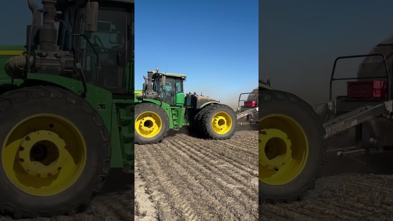 The Eagle Bar air seeder in operation. #airseeder #westernaustralia #perth #johndeere