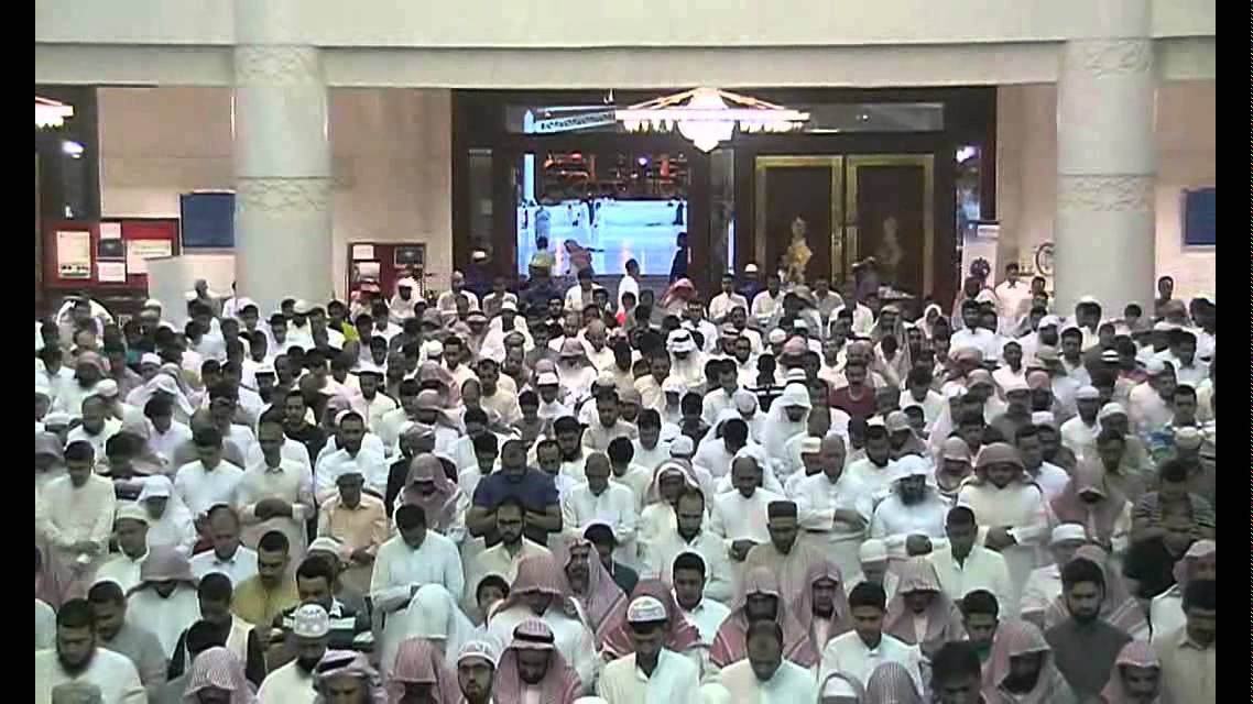 صلاة العشاء والتراويح بجامع عائشة الراجحي بمكة للشيخ محمد المحيسني الليلة السادسة 1436هـ