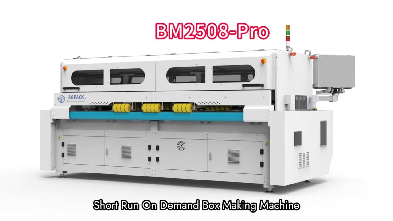 Automatic Box Making Machine - Die Cut Boxes