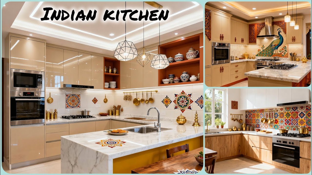 Modern Indian Kitchen Makeover: Blending Tradition with Contemporary Style 