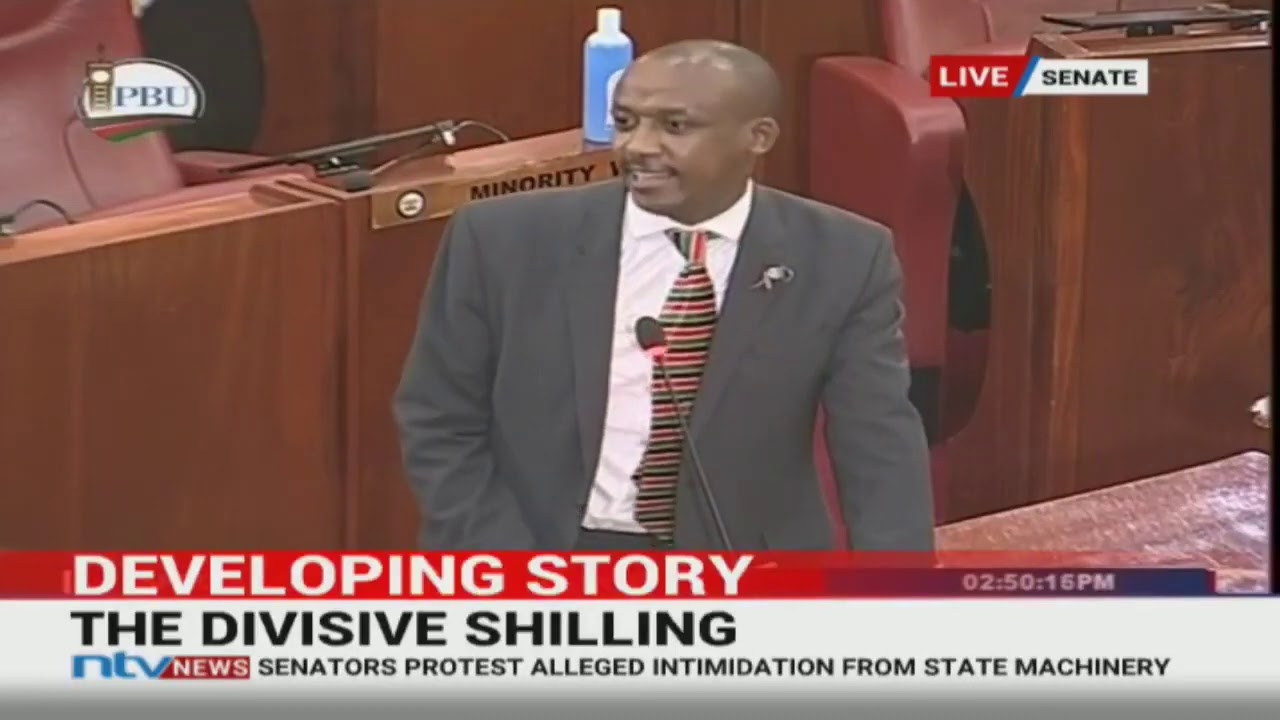 Mr. Speaker if you can't sit on that seat, resign - Sen. Mutula Kilonzo Jnr. to Lusaka