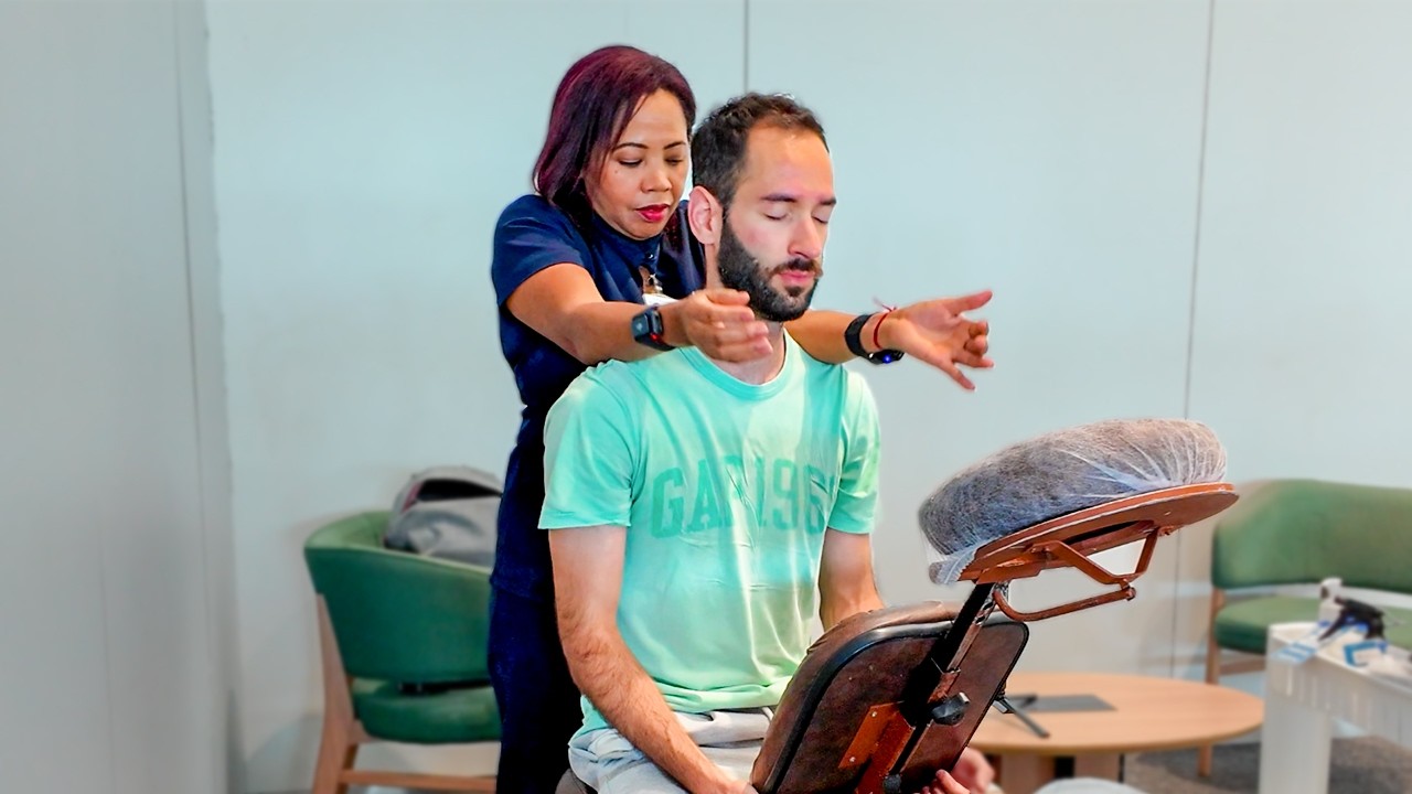 AIRPORT Massage [with natural background noise] – Fortaleza 🇧🇷