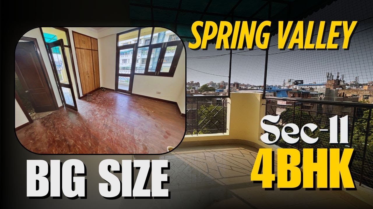 Spring Valley Apartments | 4BHK flat for sale | Sector 11 Dwarka | #3bedroomapartment #flatsforsale