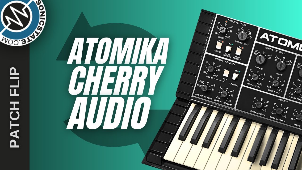Cherry Audio Atomika - Polivoks Emulation -  Patch Flip - SonicLAB