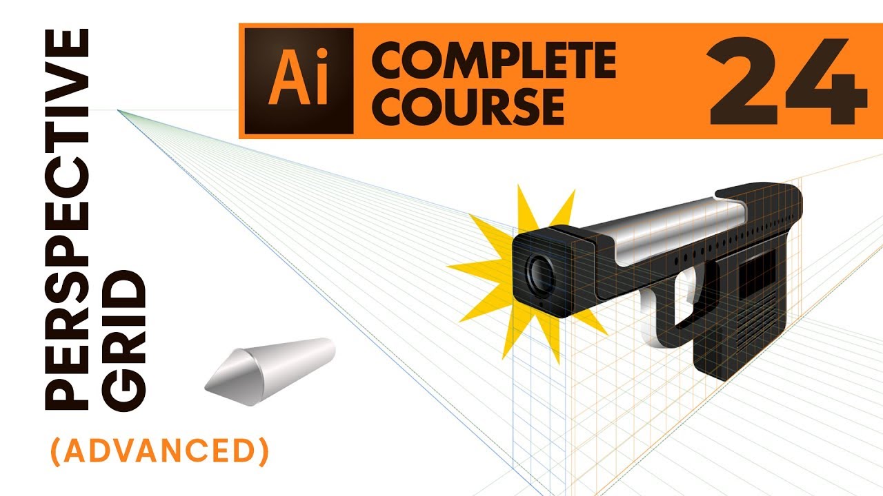 Illustrator Perspective Grid Tutorial By Graphic Design Hindi Me