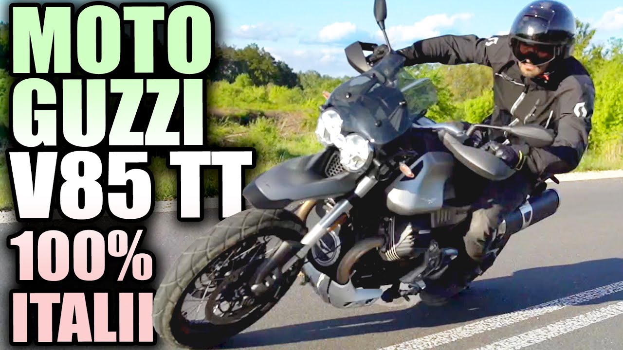 Moto Guzzi V85 TT - Tworzony z pasją na brzegu włoskiego jeziora.